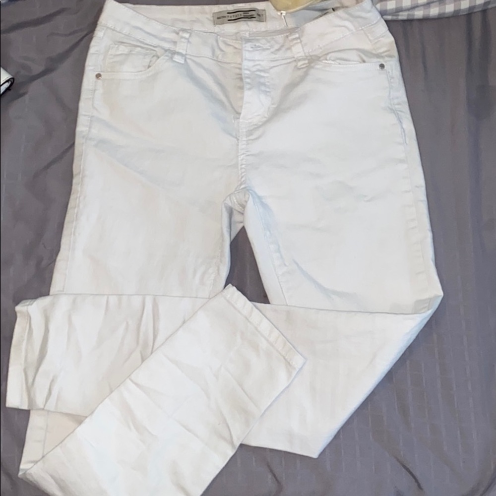 White jeans